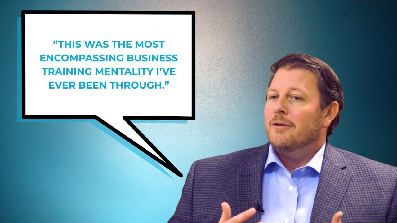 Dr. Darcy Brunk sharing his experience with Regen Profits on video